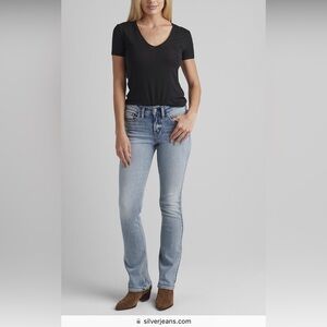 Silver Jeans Suki Slim Bootcut, mid-rise, size 30 waist, 31 inseam